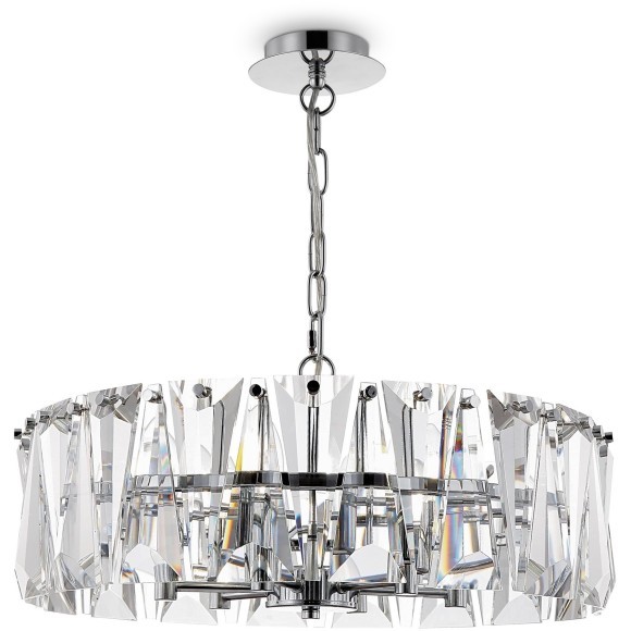 Подвесная люстра хрустальная Puntes MOD043PL-06CH Подвесная люстра хрустальная Puntes MOD043PL-06CH
