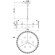 Подвесная люстра хрустальная Puntes MOD043PL-06CH