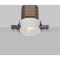Maytoni Mini DL059-7W4K-TRS-W Белый круглый безрамочный светодиодный светильник-спот встраиваемый в ГКЛ, COB LED 7Вт 4000K 50° 650Лм CRI90 IP20 220V светодиоды Bridgelux, диммируемые при смене блока питания