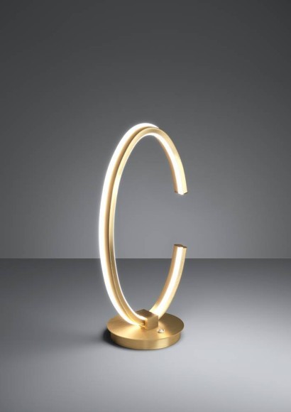 390489 BOGADO Светодиодная настольная лампа с регулировкой цветовой температуры диммируемая с выключателем LED, 12Вт, 2250Лм, 2200-6500K, сталь, золотой, белый 390489 BOGADO Светодиодная настольная лампа с регулировкой цветовой температуры диммируемая с выключателем LED, 12Вт, 2250Лм, 2200-6500K, сталь, золотой, белый