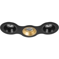 Встраиваемый светильник Lightstar D697070307 Domino под лампы 3xGU5.3 150W