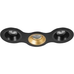 Встраиваемый светильник Lightstar D697070307 Domino под лампы 3xGU5.3 150W Встраиваемый светильник Lightstar D697070307 Domino под лампы 3xGU5.3 150W