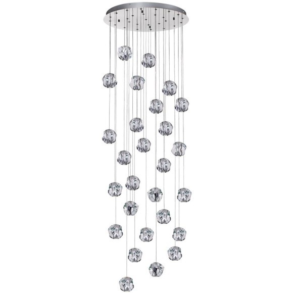 Люстра каскадная LED 120W 4000K 6000Лм Odeon Light JEMSTONE 5084/120L