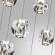 Люстра каскадная LED 120W 4000K 6000Лм Odeon Light JEMSTONE 5084/120L