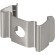Комплект креплений (для профиля ALM001S-2M) 10шт. ALM001S Led Strip ALM001MT