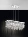 93422 EGLO CALAONDA Люстра с 7 лампами G9, 231Вт, хрусталь, хромированный