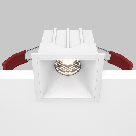 Встраиваемый светильник Maytoni DL043-01-10W4K-SQ-W Alfa LED светодиодный LED 10W Встраиваемый светильник Maytoni DL043-01-10W4K-SQ-W Alfa LED светодиодный LED 10W