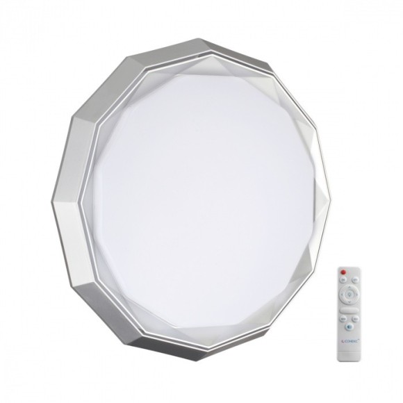 Светильник LED 48Вт 3000-6000К D435 IP43 пульт ДУ Sonex VAXIN 7671/DL