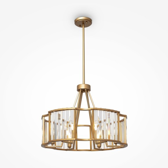 Люстра на штанге Maytoni MOD087PL-06G Solar под лампы 6xE14 40W