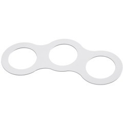 357917 SPOT NT19 225 белый Рамка декоративная к артикулам 357585-357587, 357589, 357909-357910 METIS 357917 SPOT NT19 225 белый Рамка декоративная к артикулам 357585-357587, 357589, 357909-357910 METIS