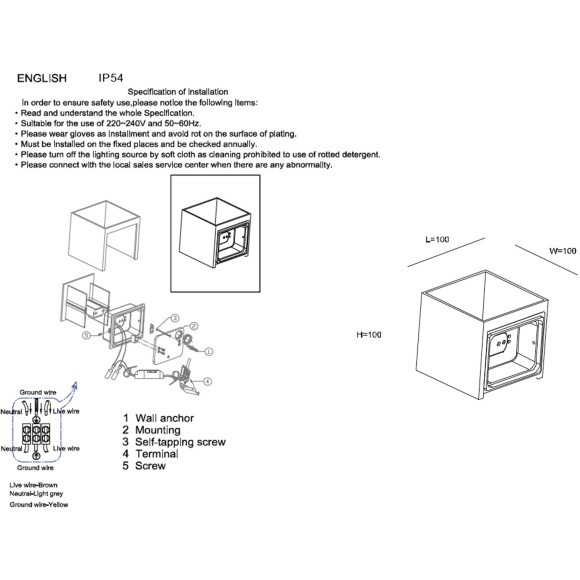 Бра Crystal Lux CLT 520W BL Бра Crystal Lux CLT 520W BL
