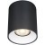 ST167.452.01 Светильник потолочный Черный GU10 1*50W IP20 D80xH95 220V Без ламп Накладные светильники