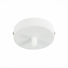 SL001.503.01 ST Luce SL1 Потолочное крепление, на одну лампу (круглое) белый