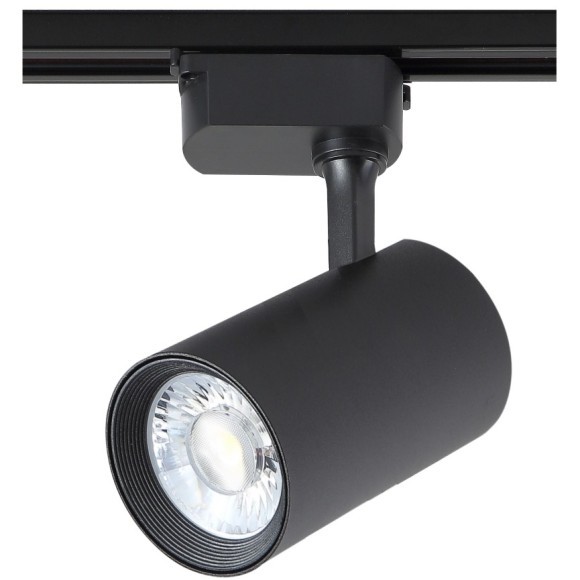 Однофазный двужильный светодиодный трековый светильник Crystallux CLT 0.31 006 30W BL 4000К 2850Лм CRI80+ 24° 30Вт