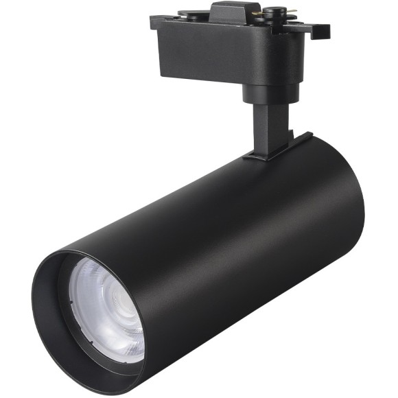 Однофазный двужильный светодиодный трековый светильник Crystallux CLT 0.31 006 30W BL 4000К 2850Лм CRI80+ 24° 30Вт