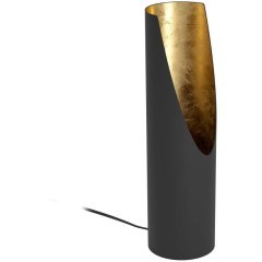 390266 Настольная лампа PREBONE, 1X5W (GU10), 1X345lm, H490, сталь, черный, золотой