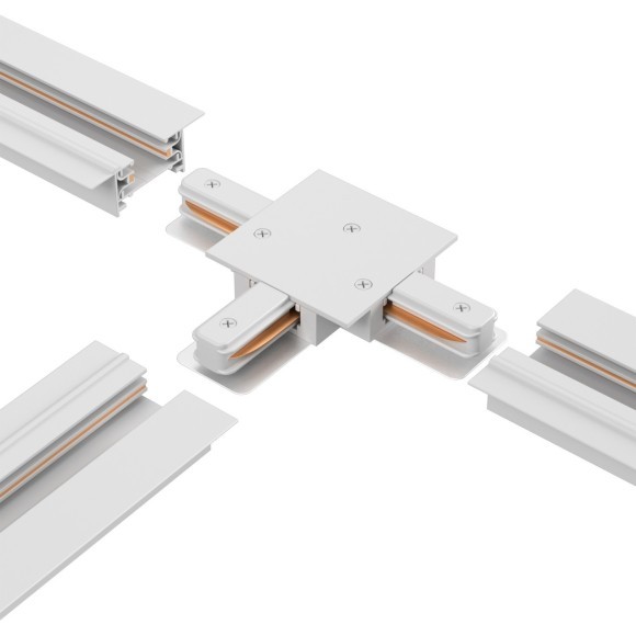 Т-соединитель для встр. в ГКЛ однофазного шинопровода Crystal Lux CLT 0.2211 02 WH Т-соединитель для встр. в ГКЛ однофазного шинопровода Crystal Lux CLT 0.2211 02 WH