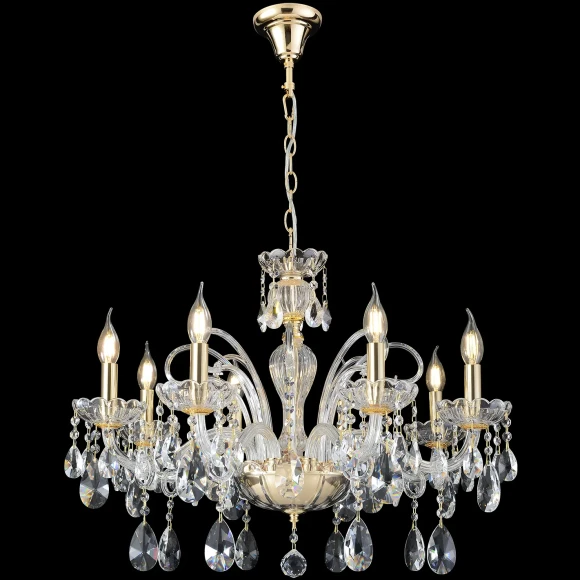 Люстра Crystal Lux MONICA SP8 GOLD Люстра Crystal Lux MONICA SP8 GOLD