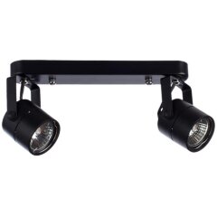 Спот настенный Arte Lamp A1310PL-2BK LENTE под лампы 2xGU10 50W Спот настенный Arte Lamp A1310PL-2BK LENTE под лампы 2xGU10 50W