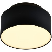 ST166.432.17 Светильник потолочный Черный LED 1*12+5W 3000K 1 190Lm Ra90 120 ° IP20 D115xH62 85-265 Накладные светильники