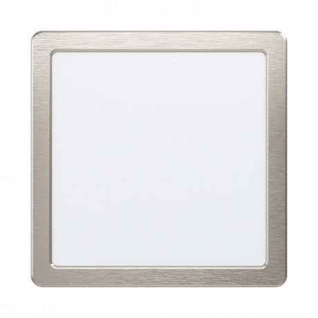 99185 Светодиодный встраиваемый светильник FUEVA 5, 17W (LED), 216х216, ET26, 2100lm, 4000K, сталь, никель 99185 Светодиодный встраиваемый светильник FUEVA 5, 17W (LED), 216х216, ET26, 2100lm, 4000K, сталь, никель
