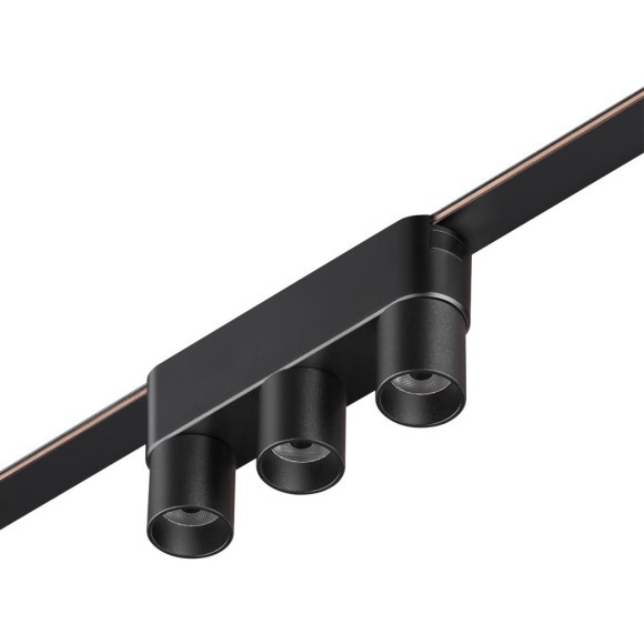 359477 Трековый ременный светодиодный SMART светильник c доп. механическим перекл. цветности Novotech EASY CRI90+ 3000-6000К 255Лм 38° 6W TUYA, Алиса, Wi-Fi