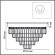 Люстра потолочная Е14 220V Lumion ZAHA 8266/8C