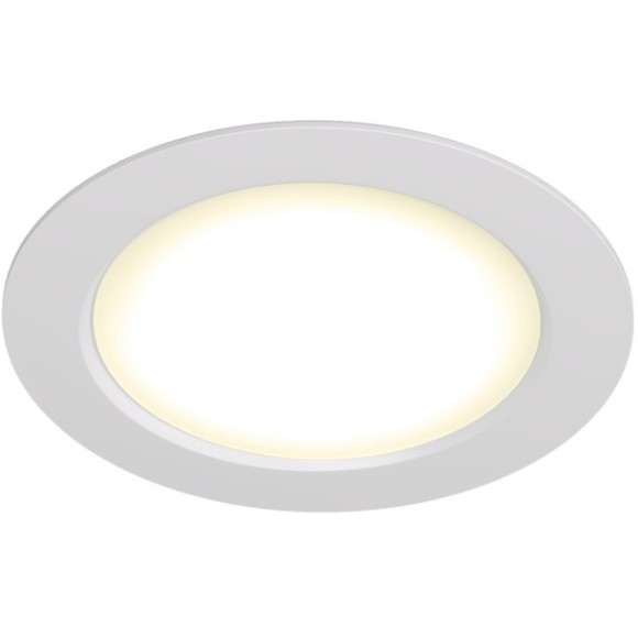 DK3048-WH Встраиваемый светильник, IP 20, 7Вт, LED, белый, пластик