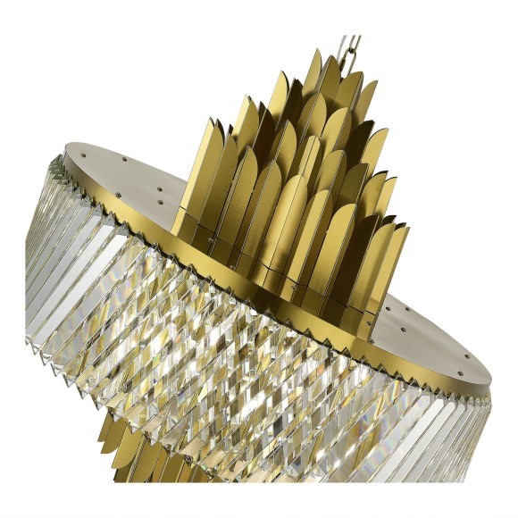 SL1635.303.13 Люстра подвесная ST-Luce Латунь/Прозрачный E14 13*40W NARI SL1635.303.13 Люстра подвесная ST-Luce Латунь/Прозрачный E14 13*40W NARI