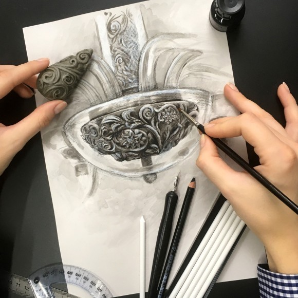 Люстра подвесная Maytoni ARM526PL-06GR Maryland под лампы 6xE14 40W