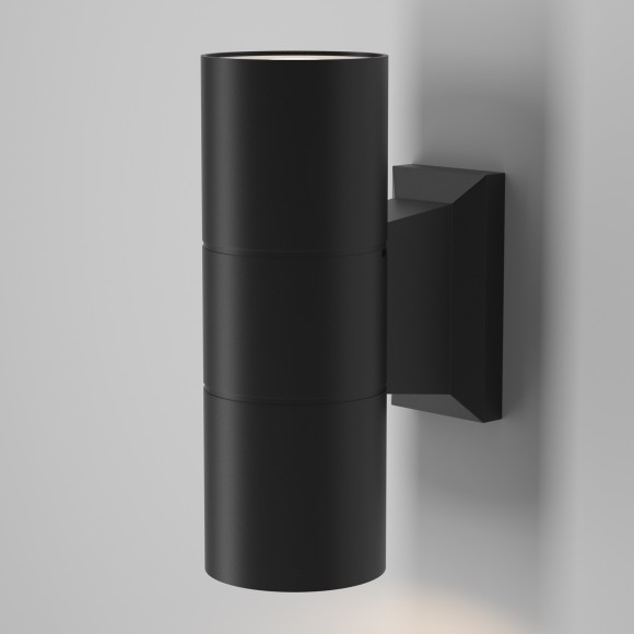 Уличный настенный светильник Maytoni O574WL-02B Bowery IP54 под лампы 2xGU10 50W