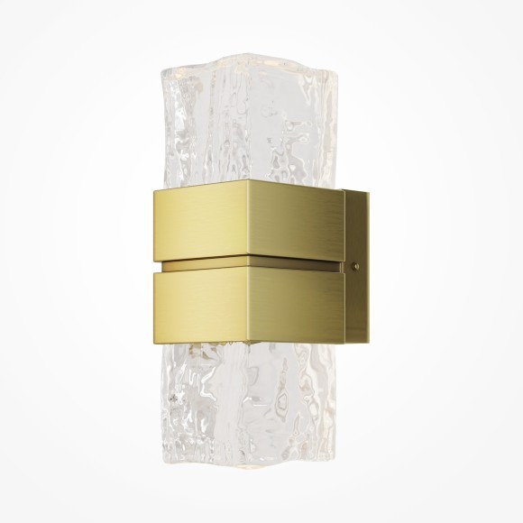 MOD505WL-L12BS3K Латунный настенный светодиодный светильник (бра) без выключателя 12Вт 3000К 900Лм CRI80 180° Maytoni Torris MOD505WL-L12BS3K Латунный настенный светодиодный светильник (бра) без выключателя 12Вт 3000К 900Лм CRI80 180° Maytoni Torris