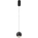 CARO SP LED BLACK 1342/201 Crystal Lux Чёрный подвесной светильник, LED 4,6 Вт, 4000 К, 250 Лм, CRI 80, IP20, 220 В, H до 2115 мм