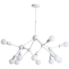 Люстра паук Arte Lamp A3064SP-12WH MATRIX под лампы 12xE27 40W Люстра паук Arte Lamp A3064SP-12WH MATRIX под лампы 12xE27 40W