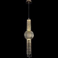 Светильник подвесной Crystal Lux NAVAJO SP3W LED GOLD 3811/203