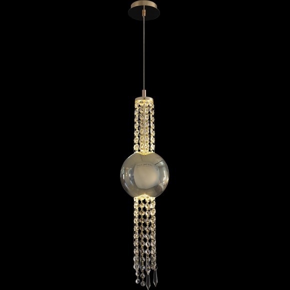 Светильник подвесной Crystal Lux NAVAJO SP3W LED GOLD 3811/203