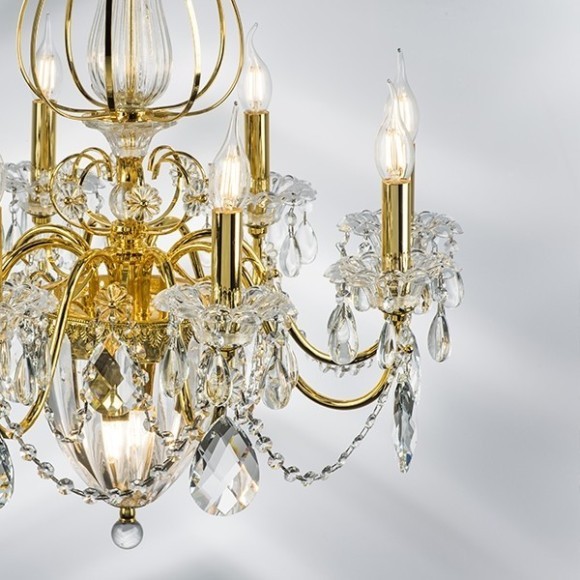 Хрустальная подвесная люстра SCHON 790112