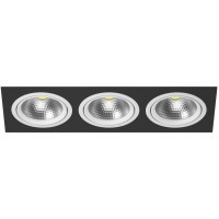Встраиваемый светильник Lightstar i837060606 Intero 111 под лампы 3xGU10 150W