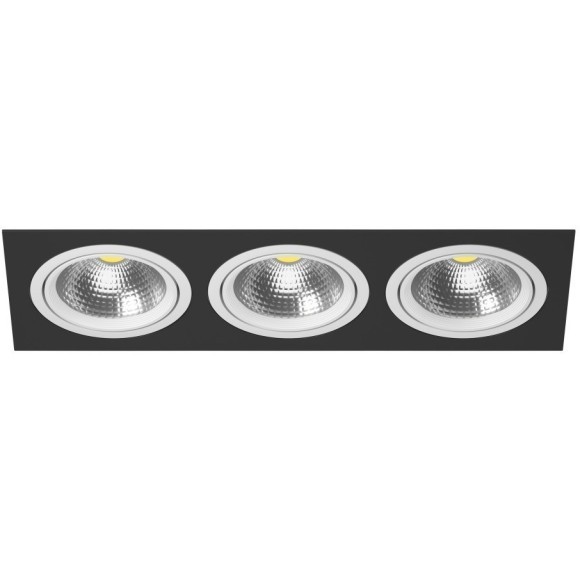 Встраиваемый светильник Lightstar i837060606 Intero 111 под лампы 3xGU10 150W