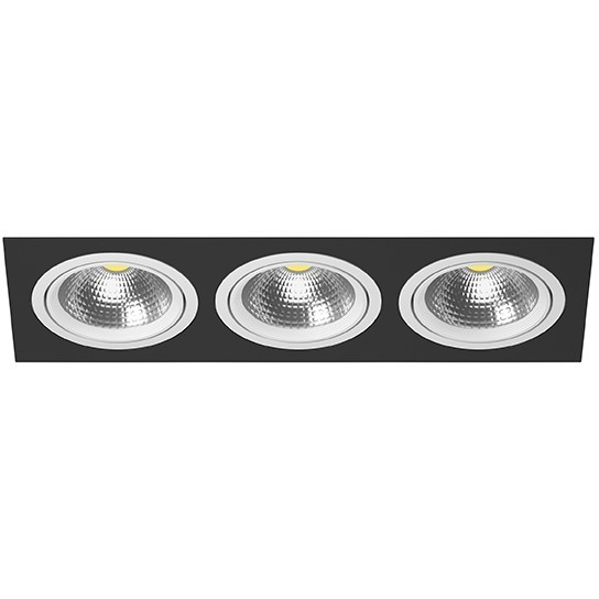 Встраиваемый светильник Lightstar i837060606 Intero 111 под лампы 3xGU10 150W