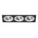 Встраиваемый светильник Lightstar i837060606 Intero 111 под лампы 3xGU10 150W