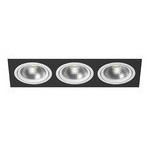 Встраиваемый светильник Lightstar i837060606 Intero 111 под лампы 3xGU10 150W Встраиваемый светильник Lightstar i837060606 Intero 111 под лампы 3xGU10 150W