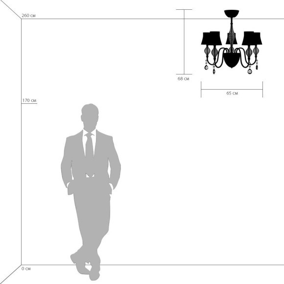 Люстра потолочная Lightstar 806050 Escica под лампы 6xG9 240W