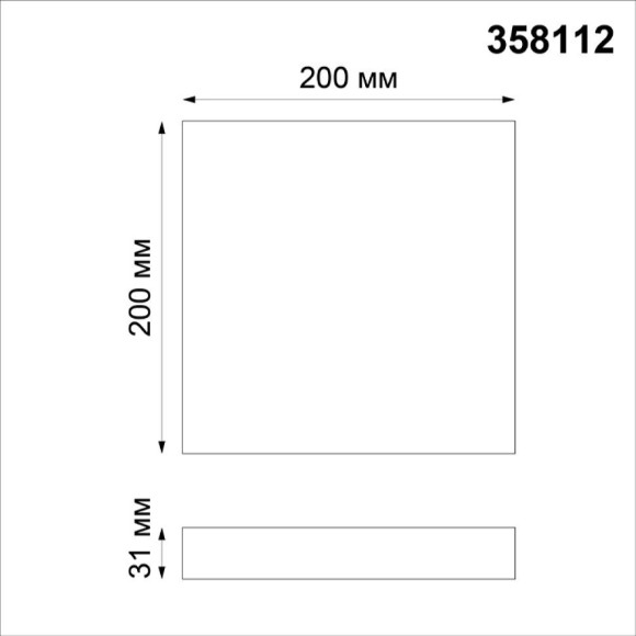 Настенно-потолочный светильник Novotech 358112 ORNATE светодиодный LED 20W Настенно-потолочный светильник Novotech 358112 ORNATE светодиодный LED 20W