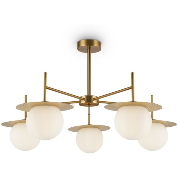 Люстра на штанге Freya FR5202PL-05BS Camelia под лампы 5xE27 60W Люстра на штанге Freya FR5202PL-05BS Camelia под лампы 5xE27 60W