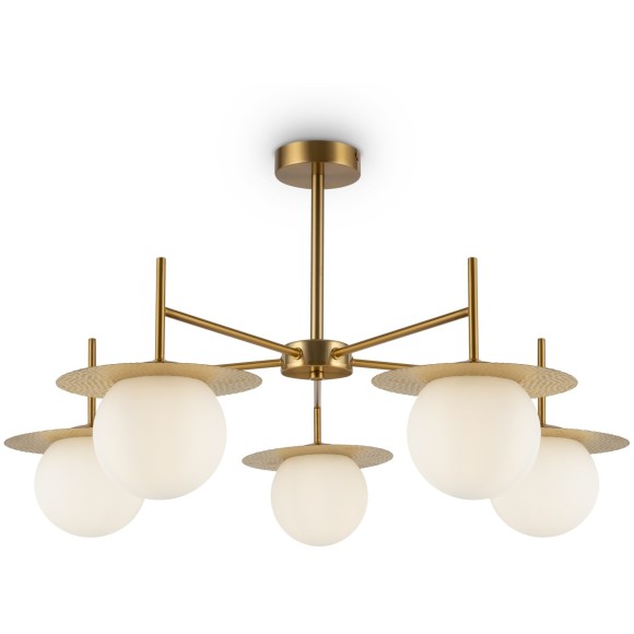 Люстра на штанге Freya FR5202PL-05BS Camelia под лампы 5xE27 60W Люстра на штанге Freya FR5202PL-05BS Camelia под лампы 5xE27 60W