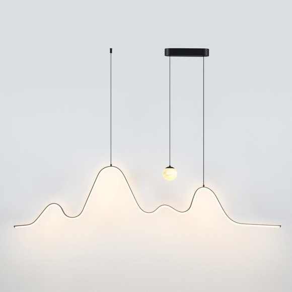 Подвесной светильник IP20 LED 37W 2600Лм 3000K 120° MOONLIGHT 7181/37L