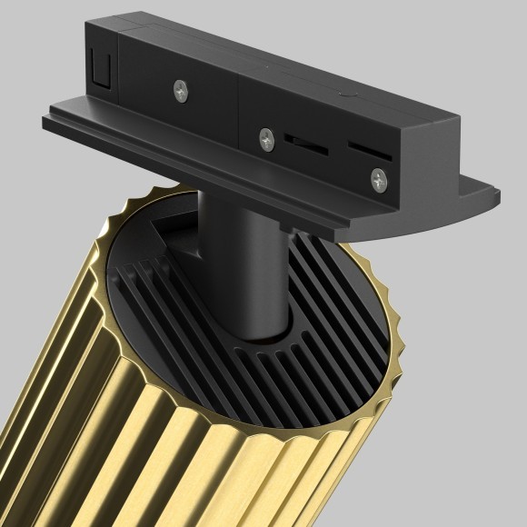 Однофазный двужильный трековый светильник Maytoni Unity TR218-1-GU10-BS Calipso под сменную лампу GU10 Однофазный двужильный трековый светильник Maytoni Unity TR218-1-GU10-BS Calipso под сменную лампу GU10