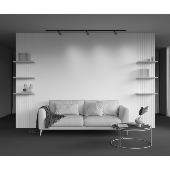 Однофазный двужильный трековый светильник Maytoni Unity TR218-1-GU10-BS Calipso под сменную лампу GU10 Однофазный двужильный трековый светильник Maytoni Unity TR218-1-GU10-BS Calipso под сменную лампу GU10