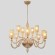 Люстра Crystal Lux SILVESTRO SP12 AMBER